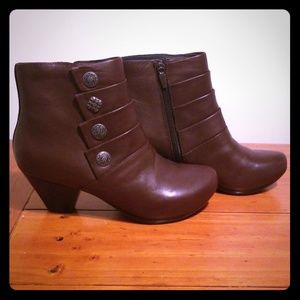 Dansko Brown Ankle Boots